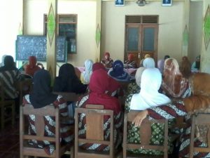 Rapat PKK Desa Ponjong